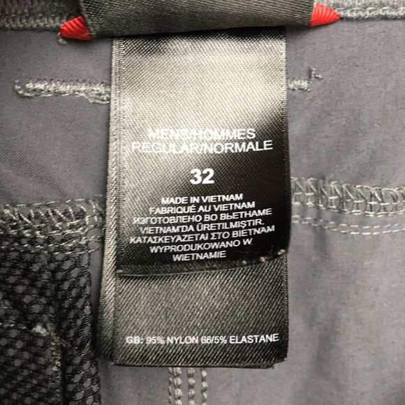 The North Face Mens Nylon‎ Cargo Shorts size 32 Gray Zipper Pockets Stretch - Picture 5 of 12